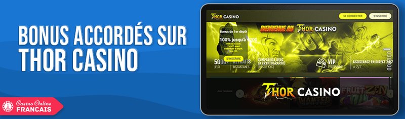 Découvrez les Offres de Bonus Exclusives du Thor Casino en Ligne en France 2 france thor
