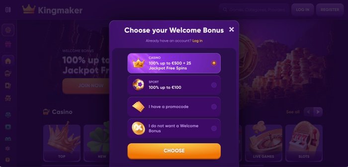 Esegui la Tua Fortuna con Kingmaker Casino Online in Italia 1 kingmaker casino kingmaker