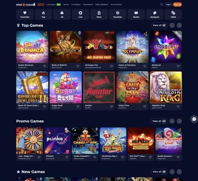 NineWin Casino Review: A Comprehensive Look at the Ultimate Online Gambling Experience in the UK 3 ninewin